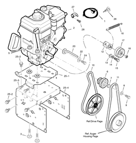 Part Location Diagram of MT810140 Murray DISCONTINUED